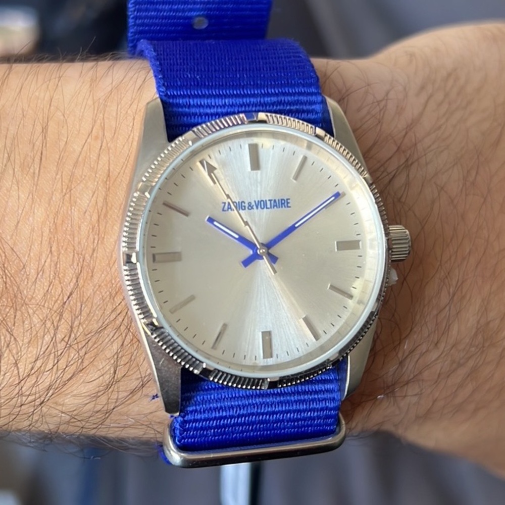 Zadig & Voltaire Wrist Watch for Women Analog, Nylon, ZVF211